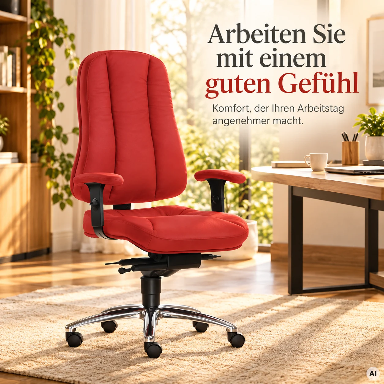 Dynamik Halblehner - Chefsessel