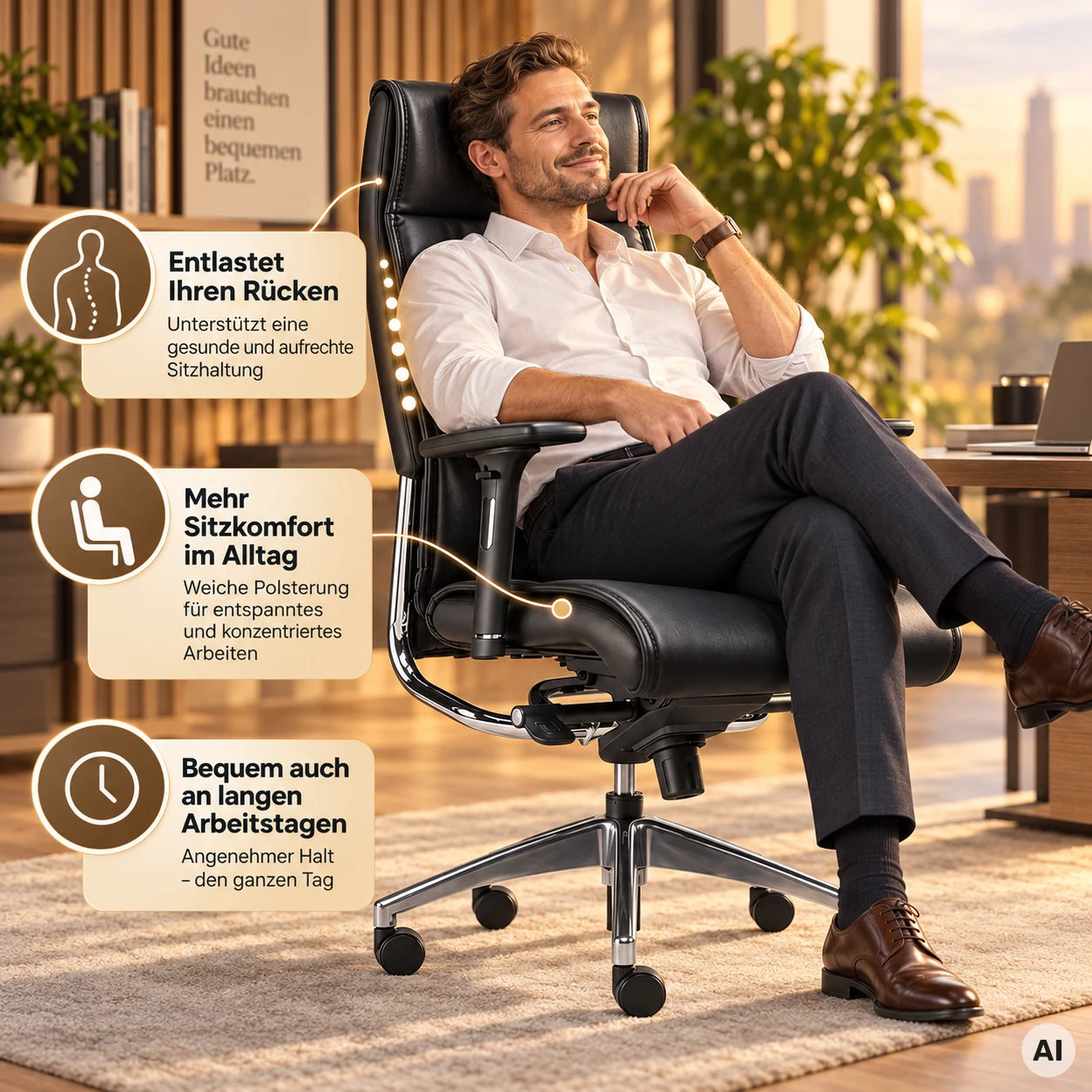 BIG BOSS - Luxus Chefsessel